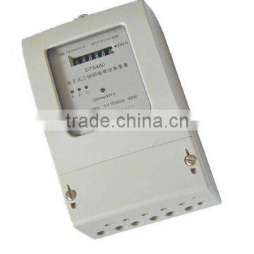 Three Phase electronic type energy Meter,Power Meter DT480