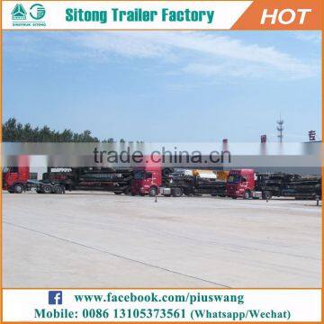 Standard Semi Trailer Height Inexpensive 40 Ton Lowboy Trailers For Sale photo-3