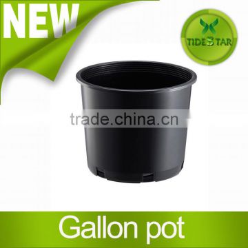 High Quality Black Plastic Nursery Container POT Gallon