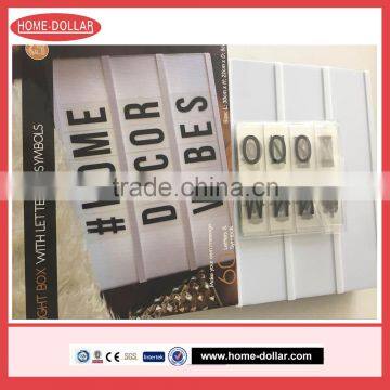2017 New DIY Light Box With Letters & Symbols photo-2