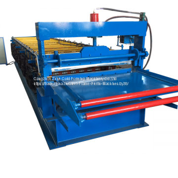 Galvanised Iron Roof and Wall Tile Rolling Machine photo-2
