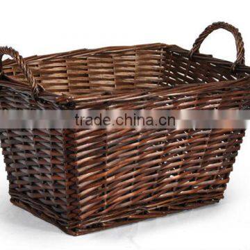 custom size wicker laundry basket wholesale, wicker basket wholese