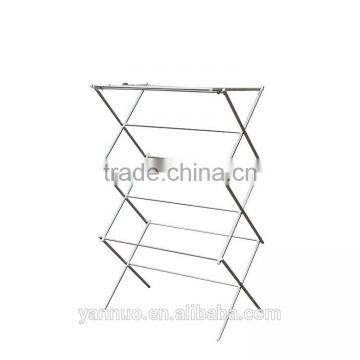 Outdoor Cloth Drying Racks, Stainless Steel Foldable Clothes Drying Rack, photo-3