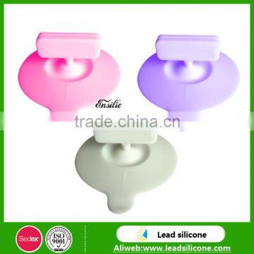 Factory Supply Silicone Glass Cup Cover Lid photo-2