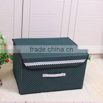 N496 Household Non Woven Box Foldable Storage Box Home Storage Organization photo-2