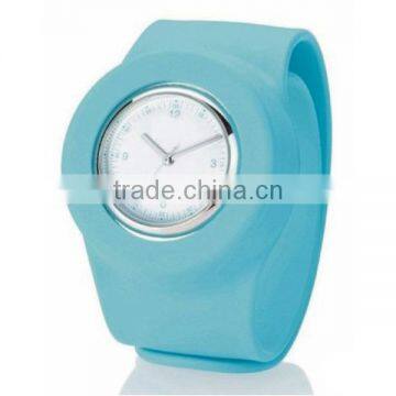 Promotion GIft -Fashion cheap wholesale silicone kids slap band watches