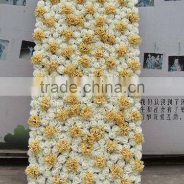 Wedding Flower Hydrangea Wall Backdrop photo-2