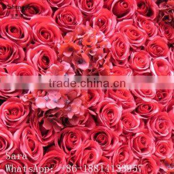 Artificial Wedding Rose Wall photo-5