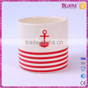 Customization Ceramic Round Shape Small Flower Vase Insert photo-3