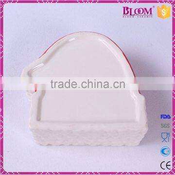 Hat Desgin Ceramic Christmas Decoration Cookie Box photo-6