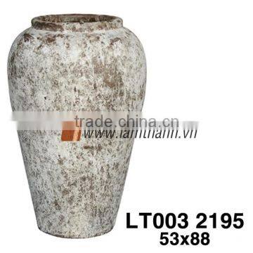 East Asia High Useful Decorative Ancient Rust Flower Pot For Manufacturer