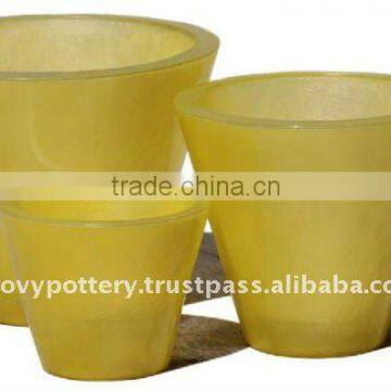 AAL Fiberglass lighting pot, fiberglass with light