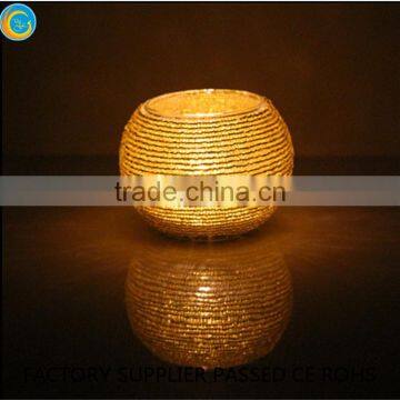Decorative Glass Cylinder Candle Holder photo-3