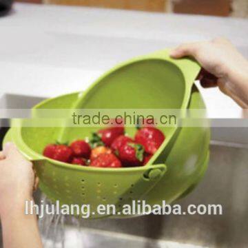 Useful Plastic Fruit/Vegetable Basket With Strainer Function/Plastic Dropping Fruit Basket photo-5