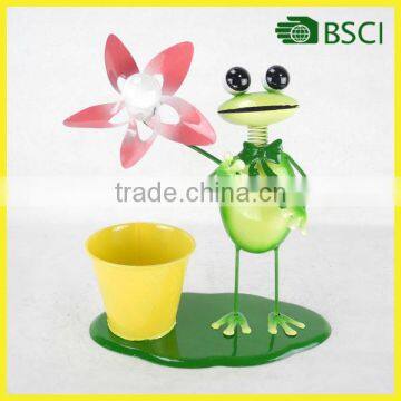 Special metal decorative frog design home decor