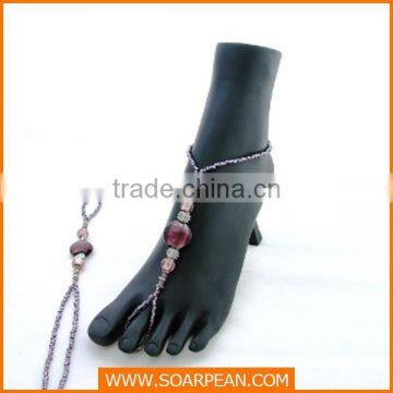 Fiberglass Boutique Measurements Display Foot Mannequin photo-3