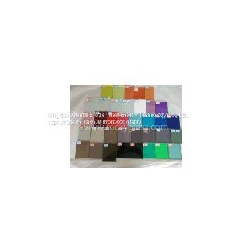 4mm BluePainted Glass/ Colored Glass RAL1347 photo-5