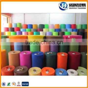 Thick polyester pp needle punched non woven home textile fabric rolls