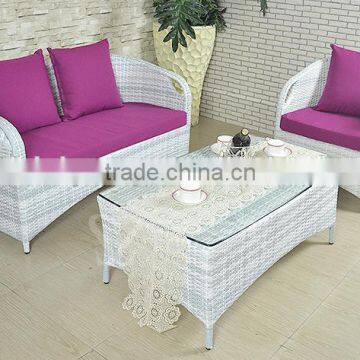 Outdoor Garden Rattan Furniture Sofa Sets PE Rattan Furniture(BF10-R112) photo-2