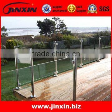 JINXIN Handrail Easy Install Decorative Interior Wrought Iron Stair Railings Wholesale photo-3