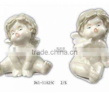 Ceramic cherub craft