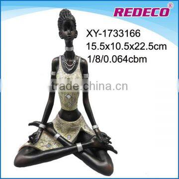 popular polyresin african figurines for sale