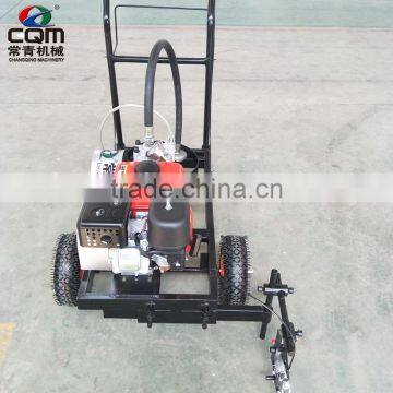 Hand push road marking machine