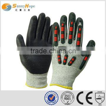 Sunnyhope Impact Gloves TPR on Back Safety,anti Cut Gloves photo-3