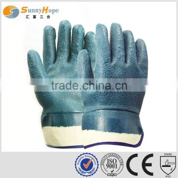 Heavy Duty Palm sandy Nitrile Coated Glove