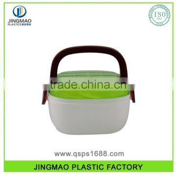 Round Shape Home Using OEM Plastic Lunch Box With Lock photo-2