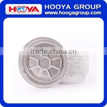 12PCS Disposable Round Aluminum Foil Pans Round Aluminum Foil Container Round Foil Take Out Pans