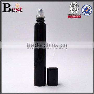 New Products Different Size Black Roll on Bottles Wholesale Perfume Essential Oil Tube Glass Bottle Roll on High Quality Factory photo-3