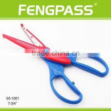 S5-1001 7.75 Inch 2Cr13 Stainless Steel Blade With Colorful Plastic Handle Color Scissors For Kids photo-2