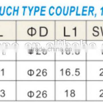 22SF 23SF 24SF Nitto Type Quick Coupling One Touch High Quality Japan Quick Coupler Steel Coating Chrome Female Thread photo-2