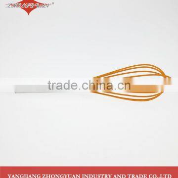 11.5" Stainless Steel Handle Silicone Coated Egg Whisk photo-2