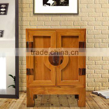 Cabinet Oriental Small Natural Colour Teak Wood Furniture, Oriental Wooden Furniture Handmade from Indonesia