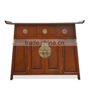 Buffet Console Oriental Javanese Natural Teak Wood Furniture photo-2