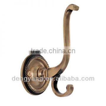 Old Brass Antique Coat Hooks