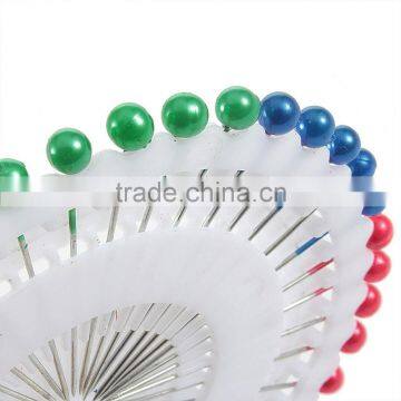 480pcs/Set Multi Colour Round-Head Fau Pearl Decorating Pin Dressmaking Sewing Pin Craft Tool photo-5