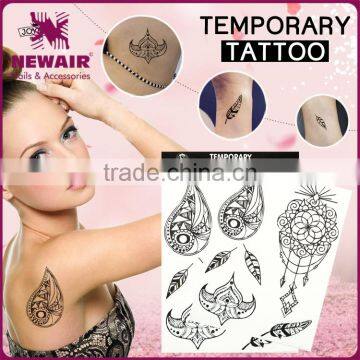 Newair OEM Promotional Black Temporary Tattoo for Adults photo-2