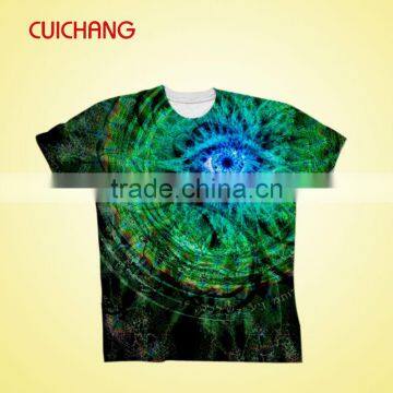 cheapest polyester sublimation t-shirt with good quality