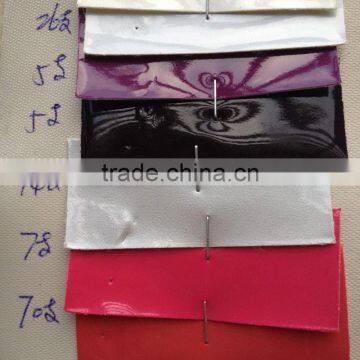 0.6mm and 0.8mm Thickness Pvc Artificial Leather Stock Lot For Bags photo-4