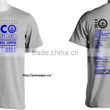 Men Customized Print Tshirts Tean Uniform With Any Design Logo photo-3