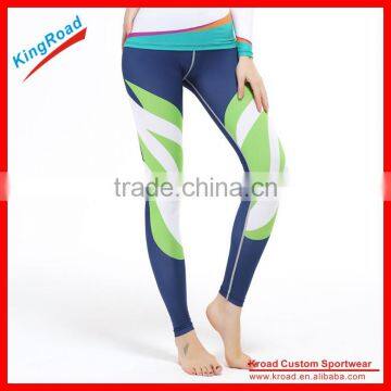 Hot sale gym leggings custom wear men compression sportswear