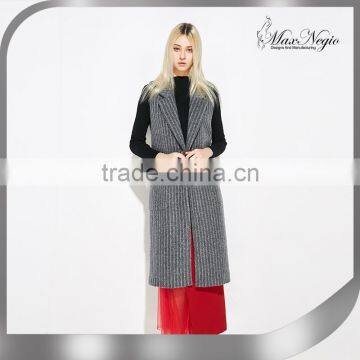 Fashion long jacket woolen coat thick section of autumn and designer winter jackets coat for women