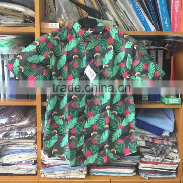 Men's printed cheap Hawaiian short sleeve shirt N 17