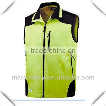 Men's Custom Design Full-zipper Sleeveless Jacket