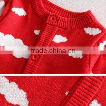 Western Infant Toddler Baby Cotton Knitted Jumper Romper With Hat photo-5