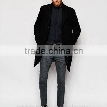 2016 Men's New Arrival Latest Formal Black tc Shirts photo-4