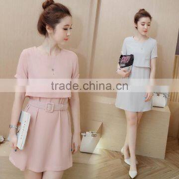 Zm30537a 2016 New Designs Women Nursing Dresses Fashion Maternity Clothes Wholesale photo-2